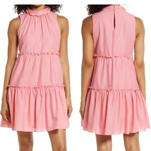 Vince camuto pink/salmon dress